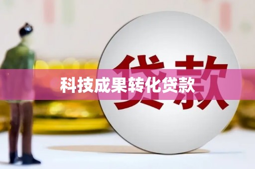 池州科技成果转化贷款