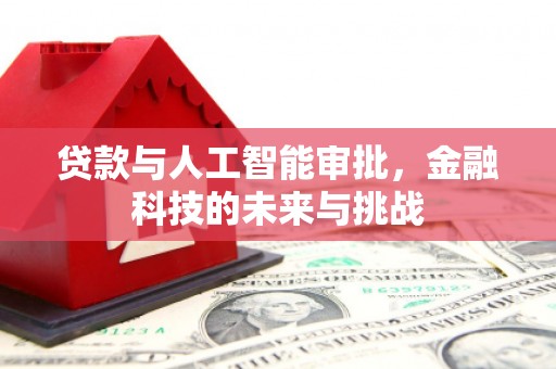 池州贷款与人工智能审批，金融科技的未来与挑战