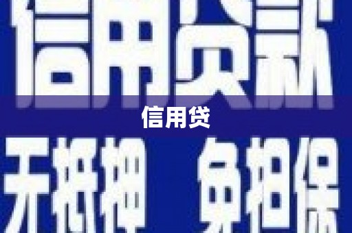 池州信用贷
