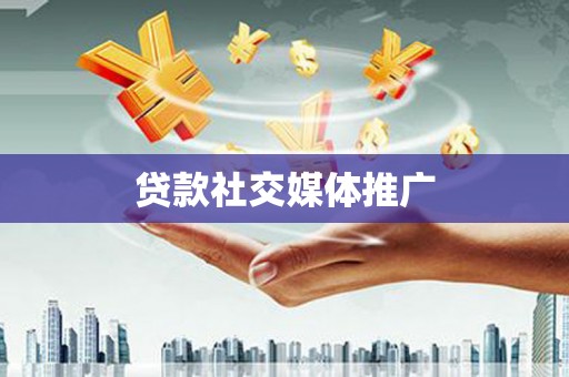 池州贷款社交媒体推广